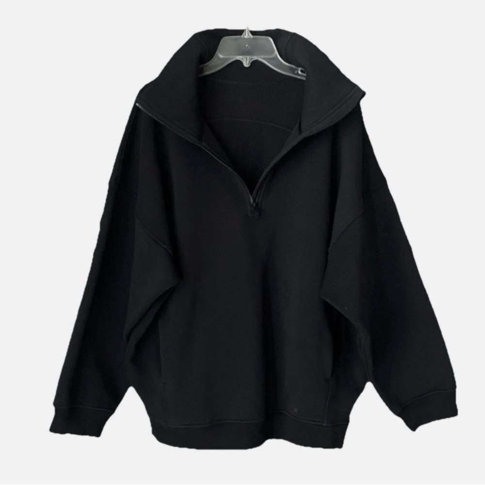 Lululemon thick fleece half zip m/l